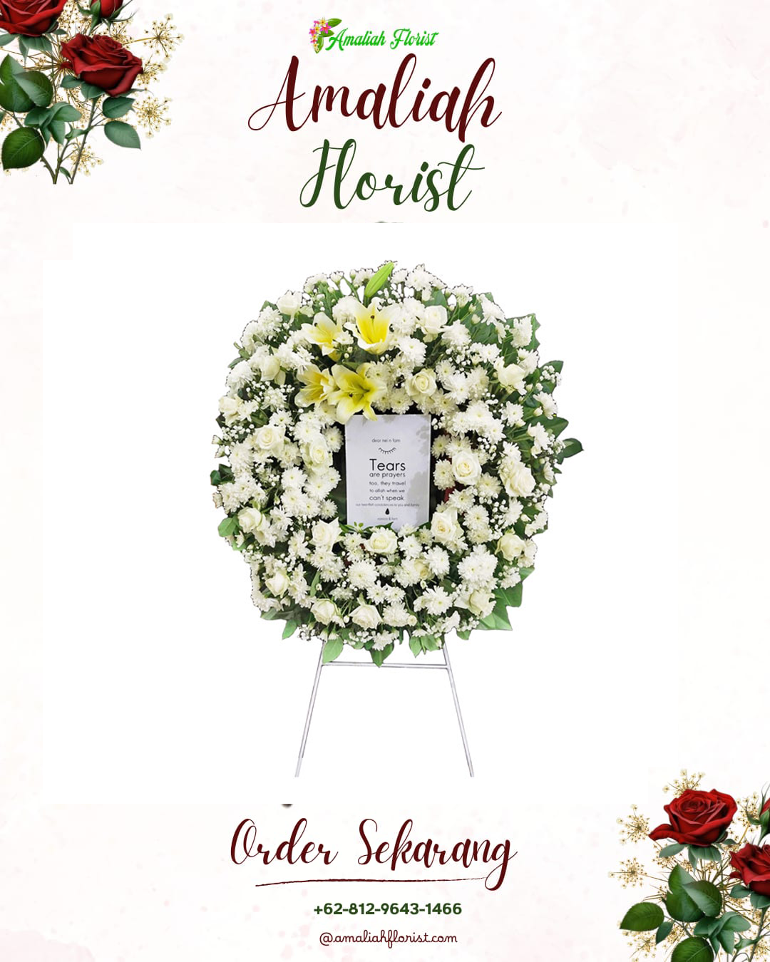 Krans Bunga Duka Sampang